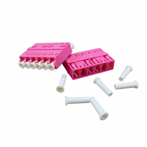 LC Multiport 6-Port Optical Adapter