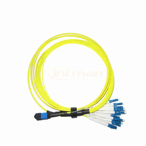 mpo to 12xlc fiber single mode breakout cable