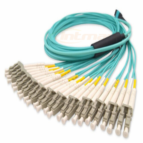 MTP/MPO to LC Breakout Fiber Patch Cable - 24 Fiber