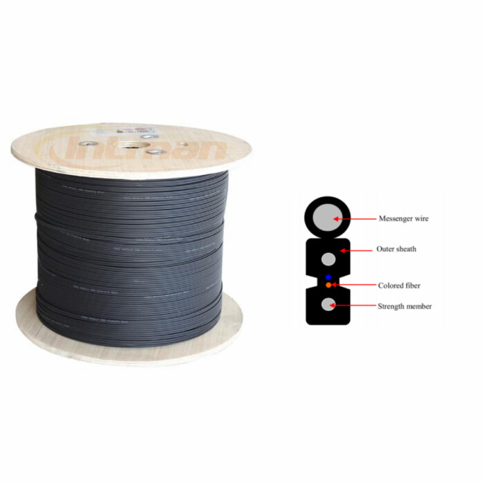 Drop cable 2core