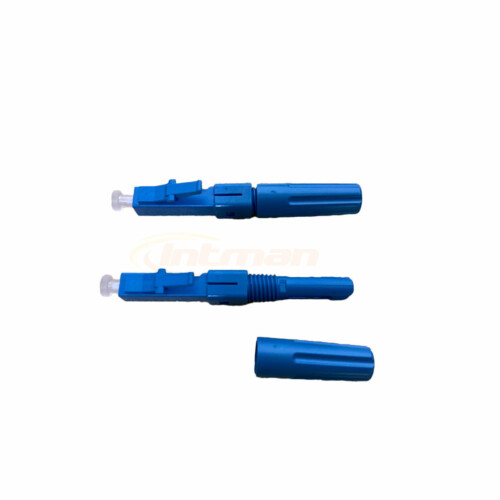 LC fiber optic fast connector