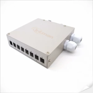 8 Port DIN Rail Box