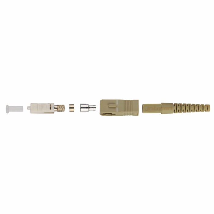 SC MM fiber cable connector