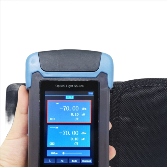 fiber optic light source tester